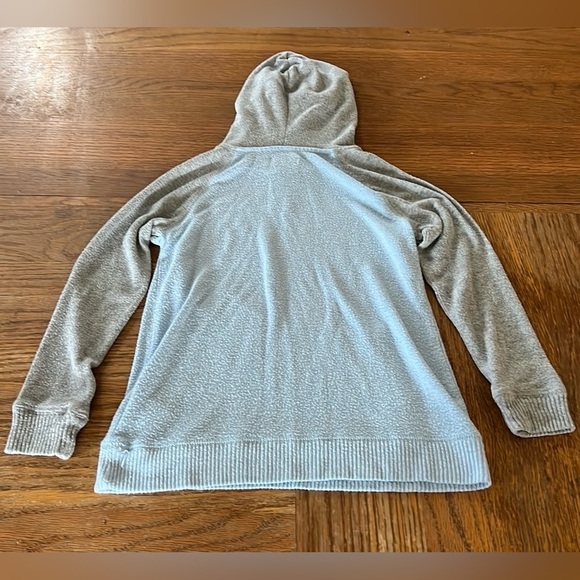Rumi + Ryder Boys Lightweight Sweater Hoodie Blue and Gray size Small 6-7 - Picture 3 of 7